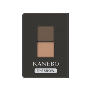 Kanebo Dark Shade Brown Eyebrow Duo Ed2 - 1.5G Compact