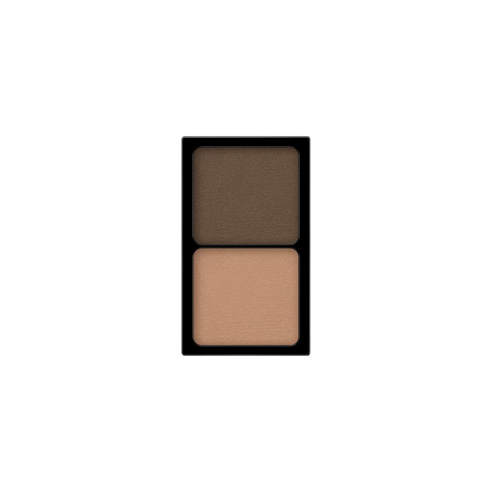 Kanebo Dark Shade Brown Eyebrow Duo Ed2 - 1.5G Compact