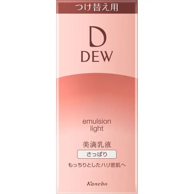 Kanebo Dew Emulsion Light (Refreshing) 100ml [refill] - Japanese Emulsion For Skin Firmness