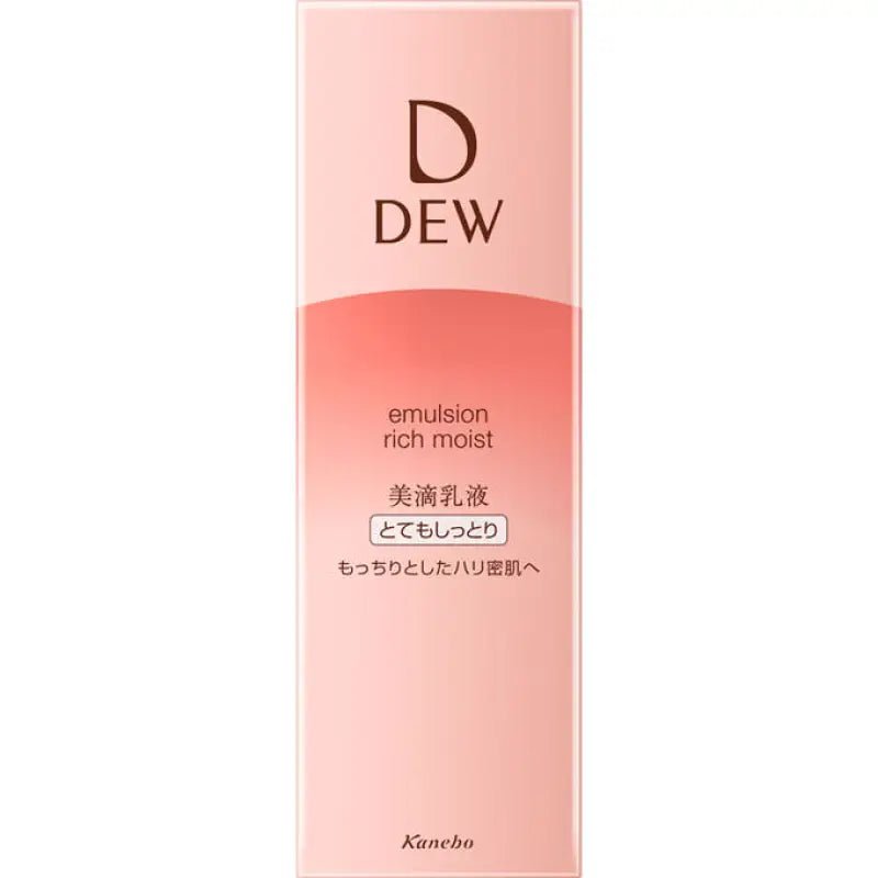 Kanebo Dew Emulsion Rich Moist For All Skin Types 100ml - Japanese Moisture Emulsion