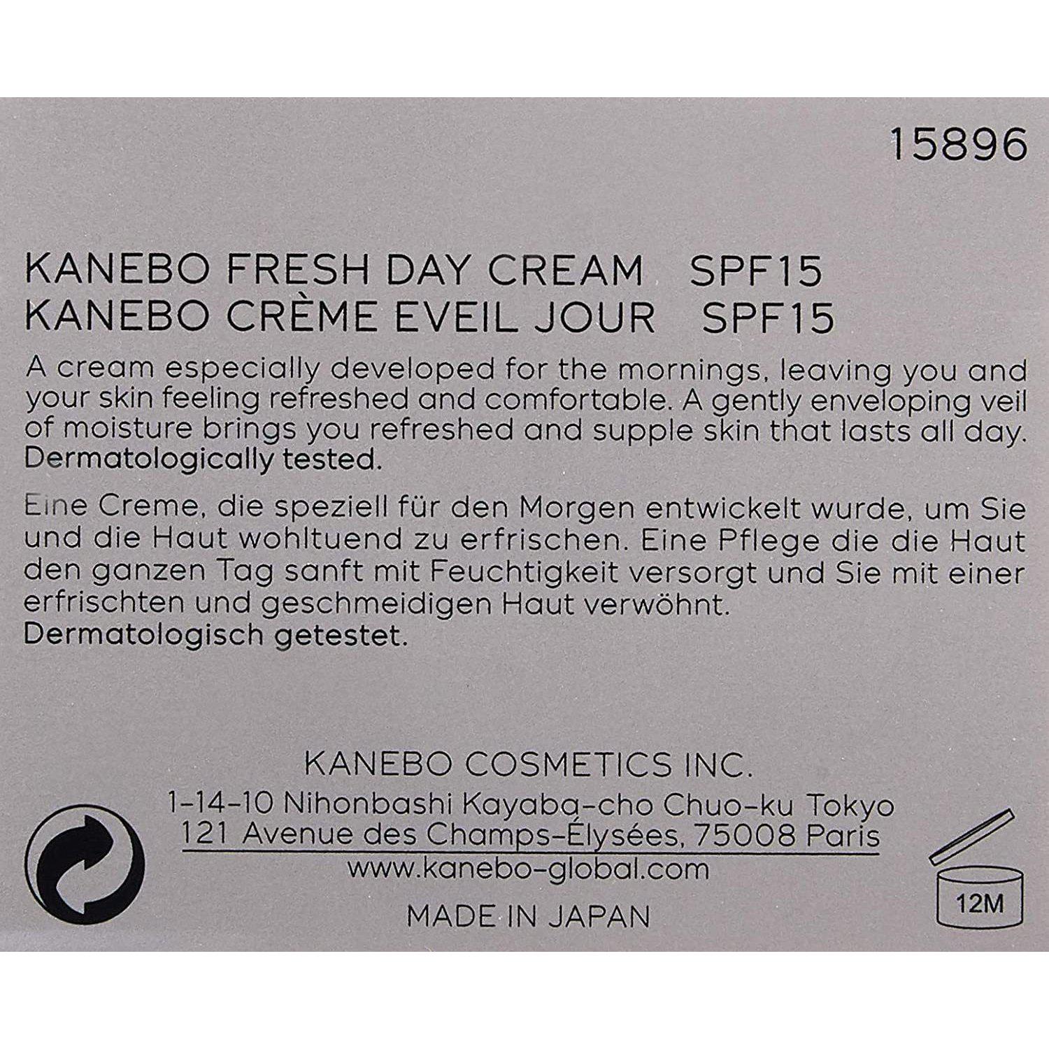 Kanebo Fresh Day Cream SPF15 40ml