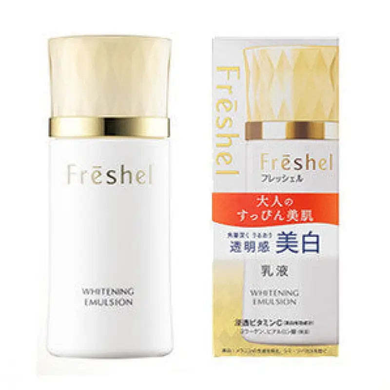 Kanebo Freshel Whitening Emulsion Vitamin C Containing 130ml - Japanese Skincare
