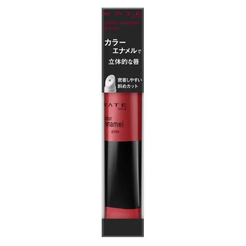 Kanebo Kate Color Enamel Gloss Rd - 1 8.5g - Japanese Lip Gloss Brands - Lips Makeup