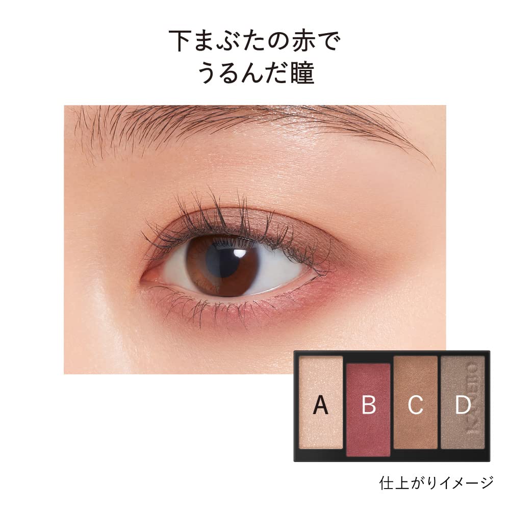 Kanebo Layered Colors Eye Shadow Ex2 - Vibrant Makeup Palette