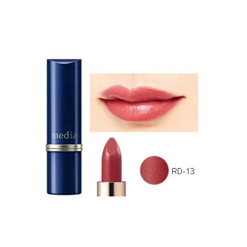 Kanebo Media Creamy Lasting Lip A Rd - 13 3g - Japanese Matte Creamy Lipstick