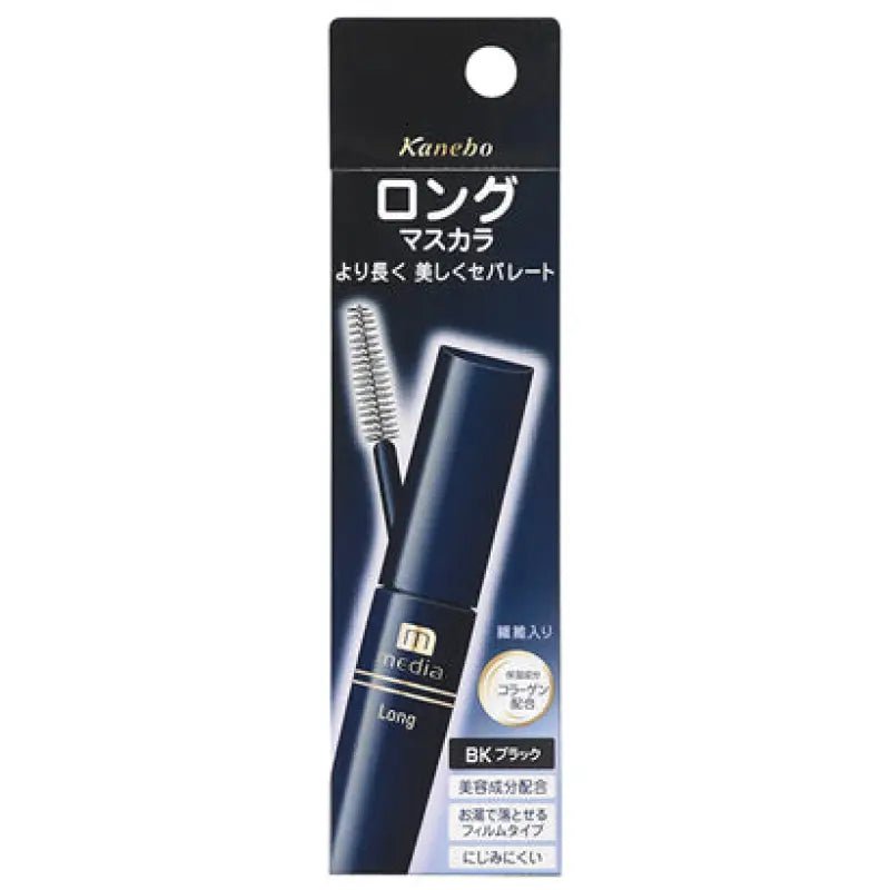 Kanebo Media Long Mascara S Bk 6.5g - Japanese Mascara For Eyelashes Must Have