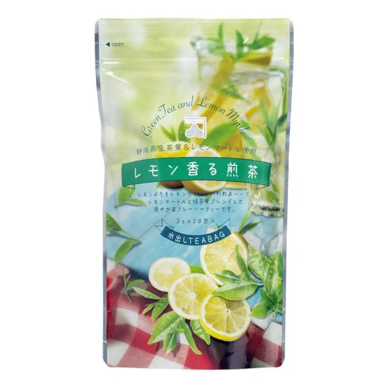 Kanematsu Green Tea And Lemon Myrtle Bag 3g x 20 Bags - With Flavor Food Beverages