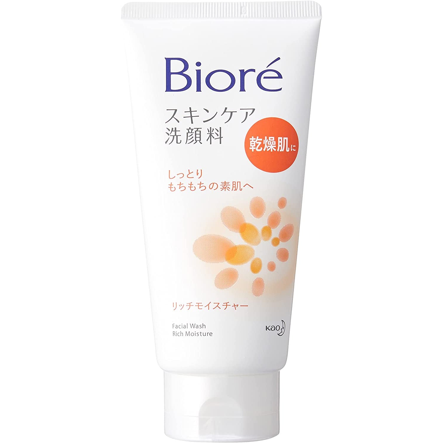 Kao Biore Foaming Facial Wash Rich Moisture 130g