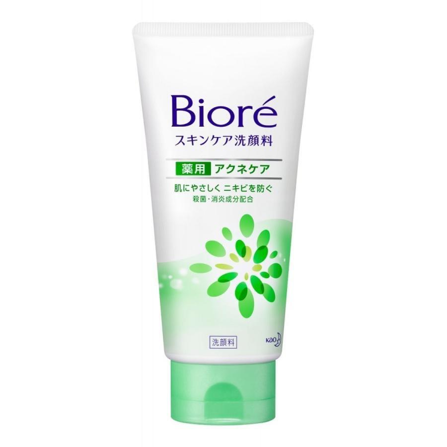 Kao Bioré Skin Care Foaming Face Wash For Acne 130g