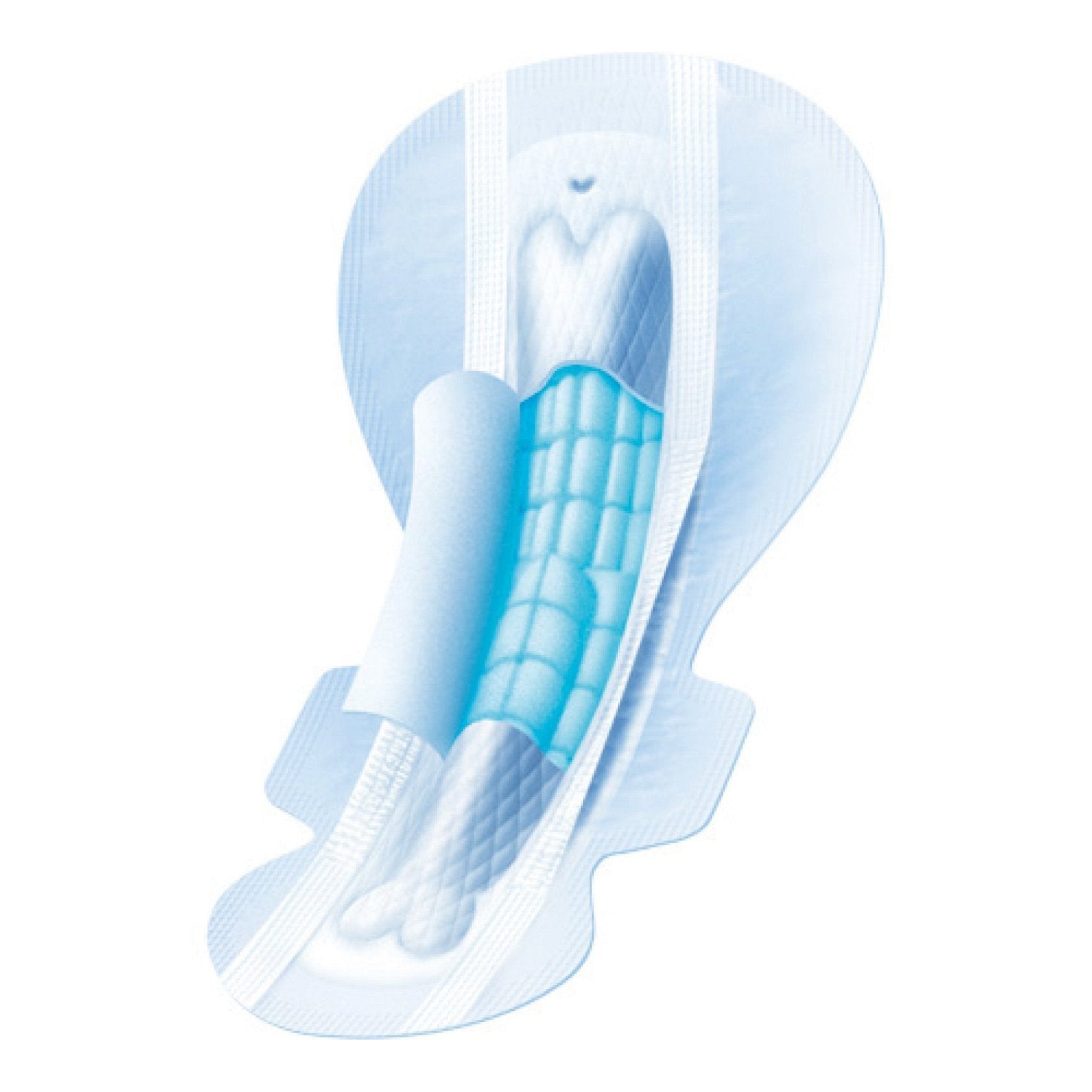 Kao Laurier Sanitary Night Pad with Safety Gathers 40cm 10 Pads