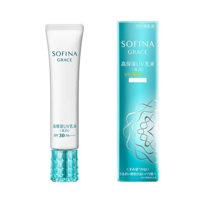 Kao Sofina Grace Deep Moisturizing Whitening Uv Elmusion (Moist) Spf30 Pa++++ 30g - Facial Emulsion