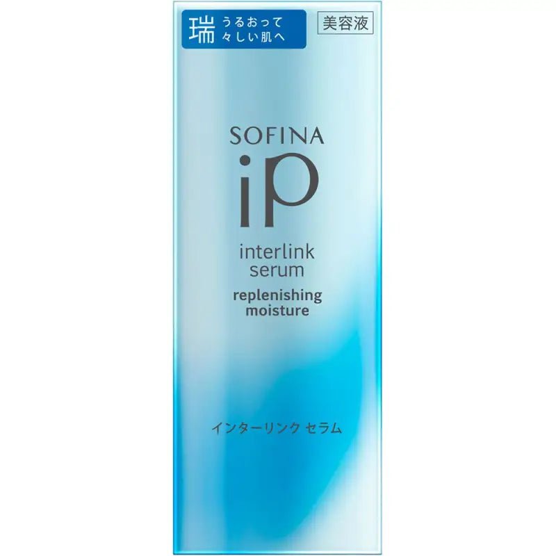 Kao Sofina Ip Interlink Serum Replenishing Moisture 80g - Japanese Replenishing Serum