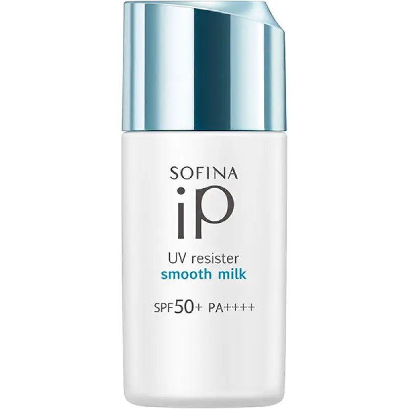 Kao Sofina IP UV Resister Smooth Milk SPF50+ PA++++ 30ml - High Protection Sunblock