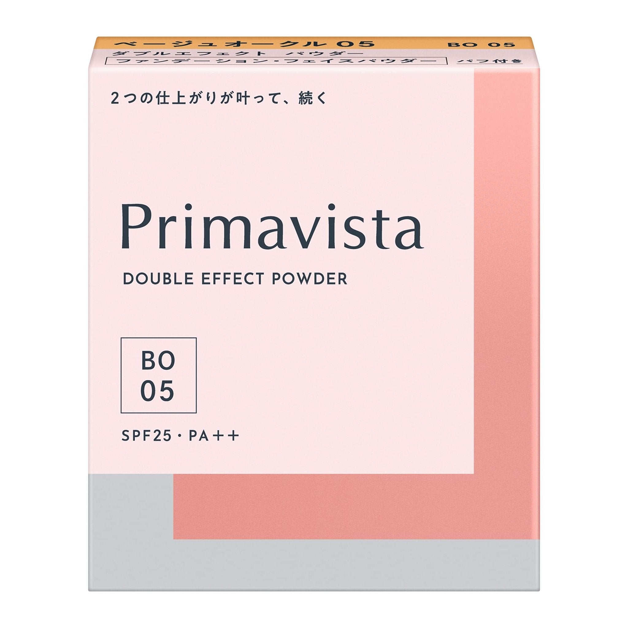 Kao Sofina Primavista Double Effect Powder BO 05 SPF25 PA++ 9g - Long Lasting Face Powder