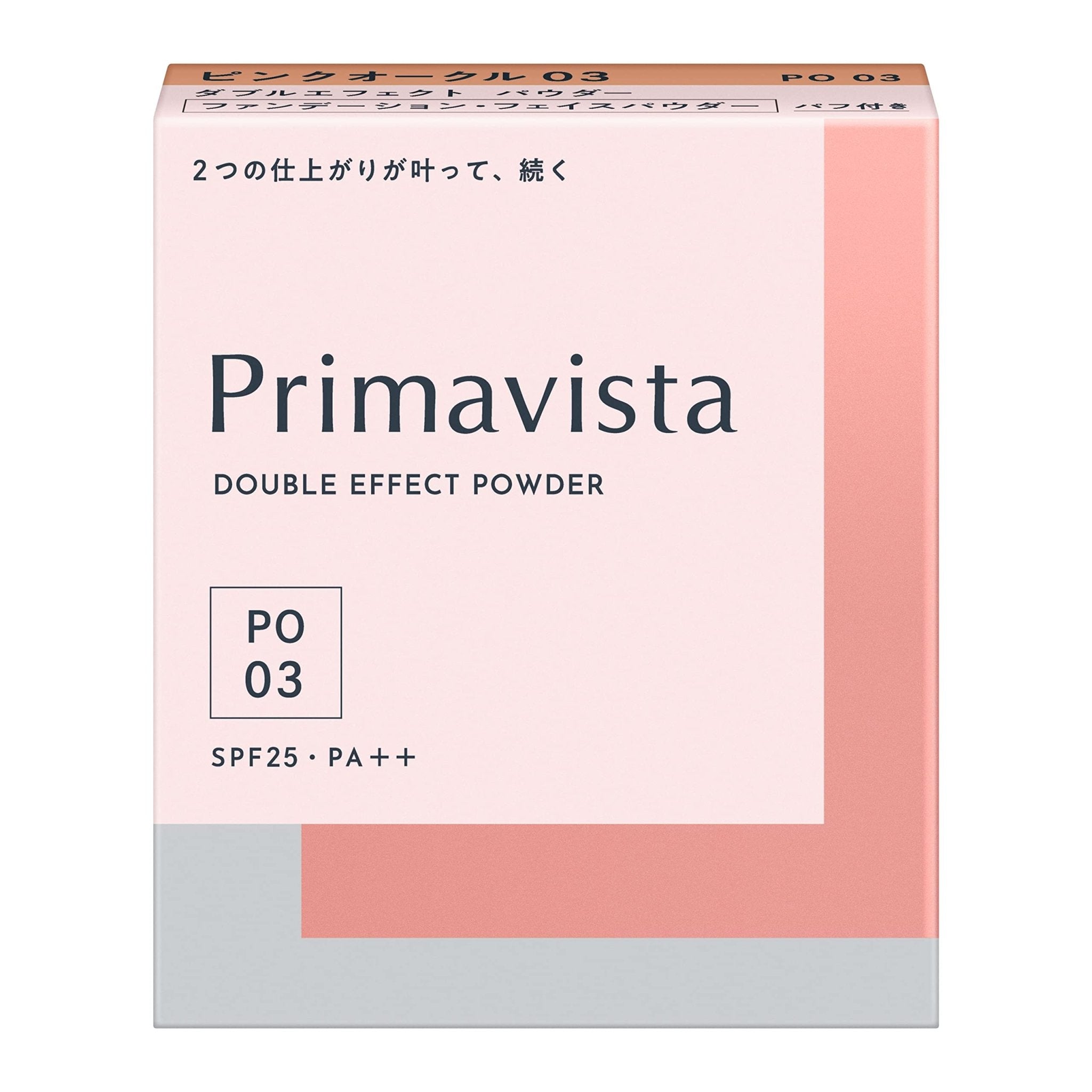 Kao Sofina Primavista Double Effect Powder PO 03 SPF25 PA++ 9g - Long Lasting Face Powder