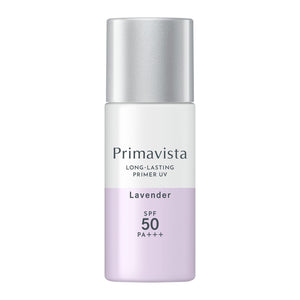 Kao Sofina Primavista Long - Lasting Primer UV Lavender SPF50 PA+++ 25ml - Prevent Sebum Breakage