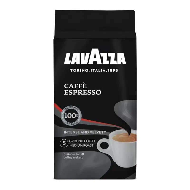 Kataoka Bussan Lavazza Caffe Espresso Medium Roast Ground Coffee 250g - Made From 100 Arabica