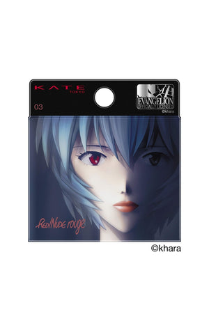 Kate Evangelion X Kate Rouge Lipstick 03 Red Nude Rei Ayanami Edition 1.9G