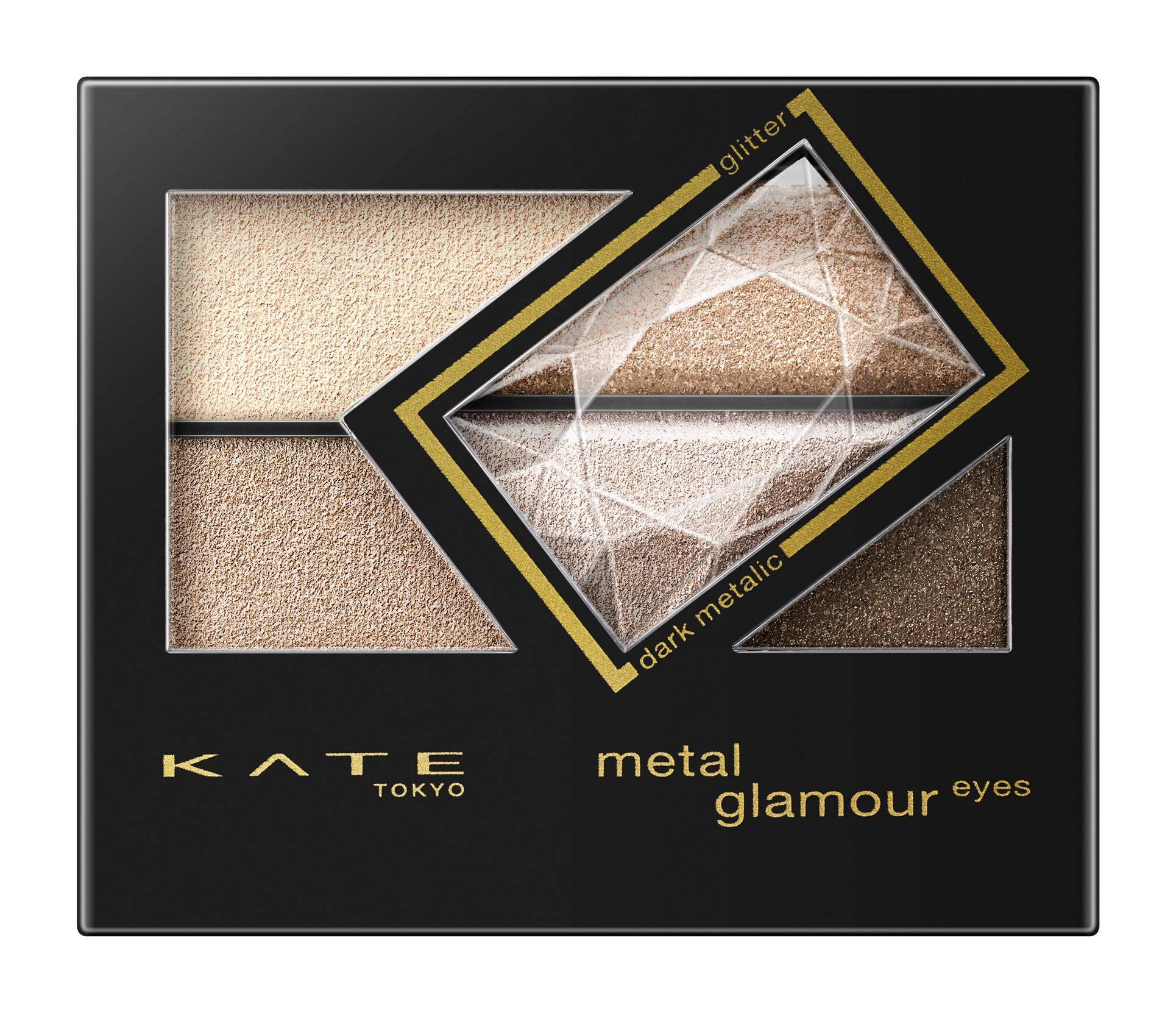 Kate Glamorous Metal Eyeshadow BR - 3 for Stunning Eyes Look