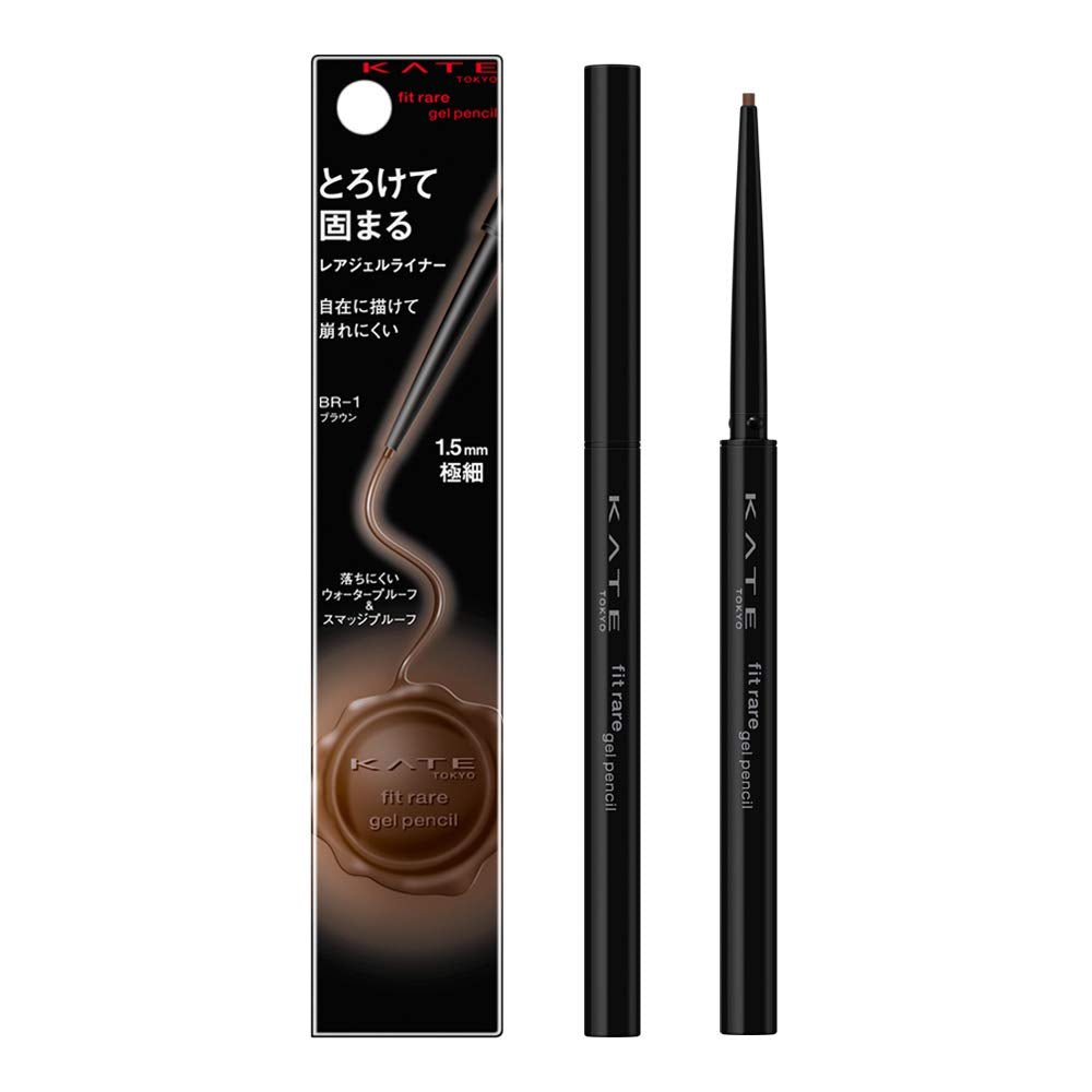 Kate Rare Fit Gel Eye Pencil in BR - 1 Brown 0.08g - Discontinued Manufacturer