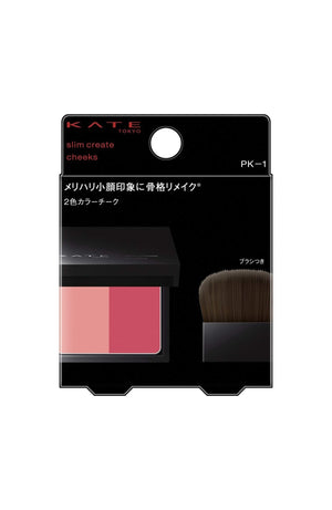 Kate Slim Create Cheeks Pk - 1 Pink 6.4G - Premium Quality Makeup by Kate