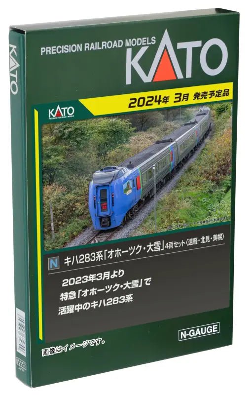 Kato N Gauge Kiha283 Series 10 - 1895 Okhotsk/Taisetsu 4 - Car Set