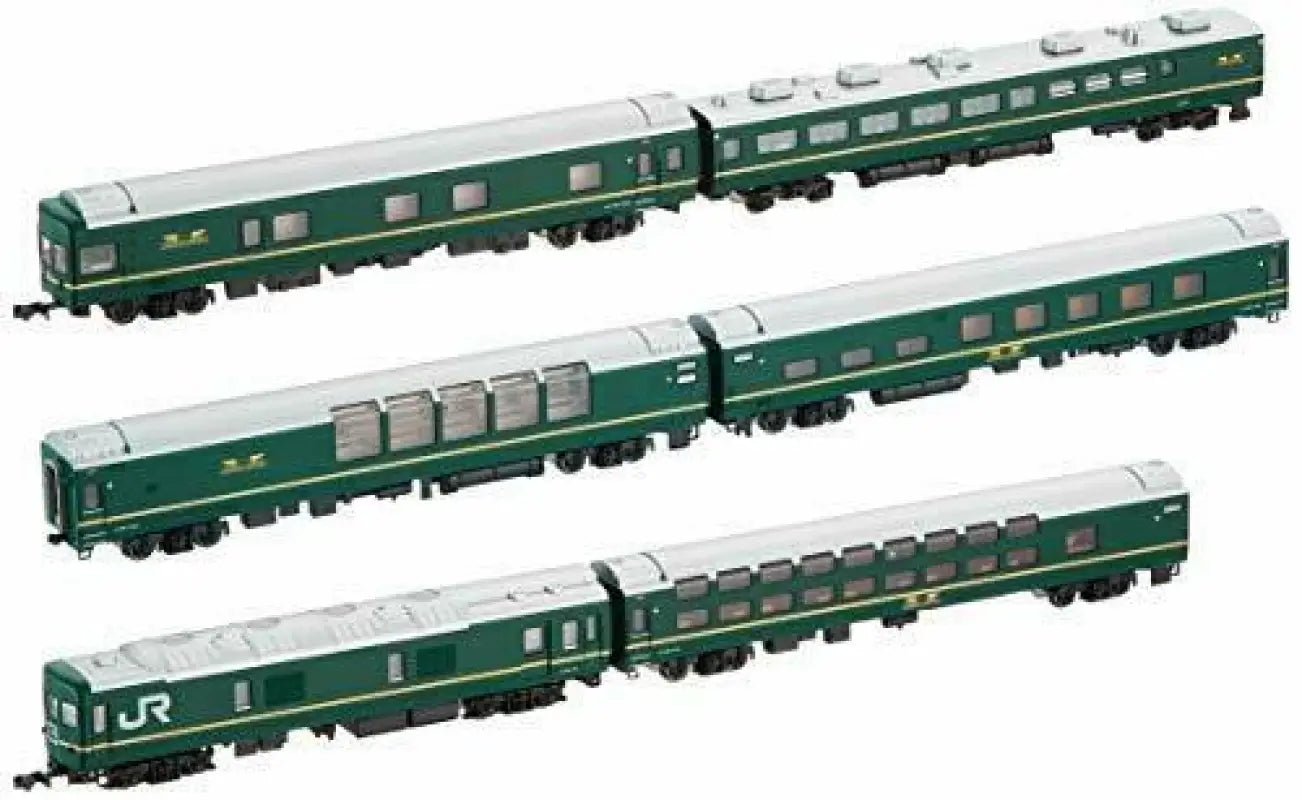 Kato N Scale 24 Series Twilight Express Basic 6 - car Set 10 - 869 Train Model Car