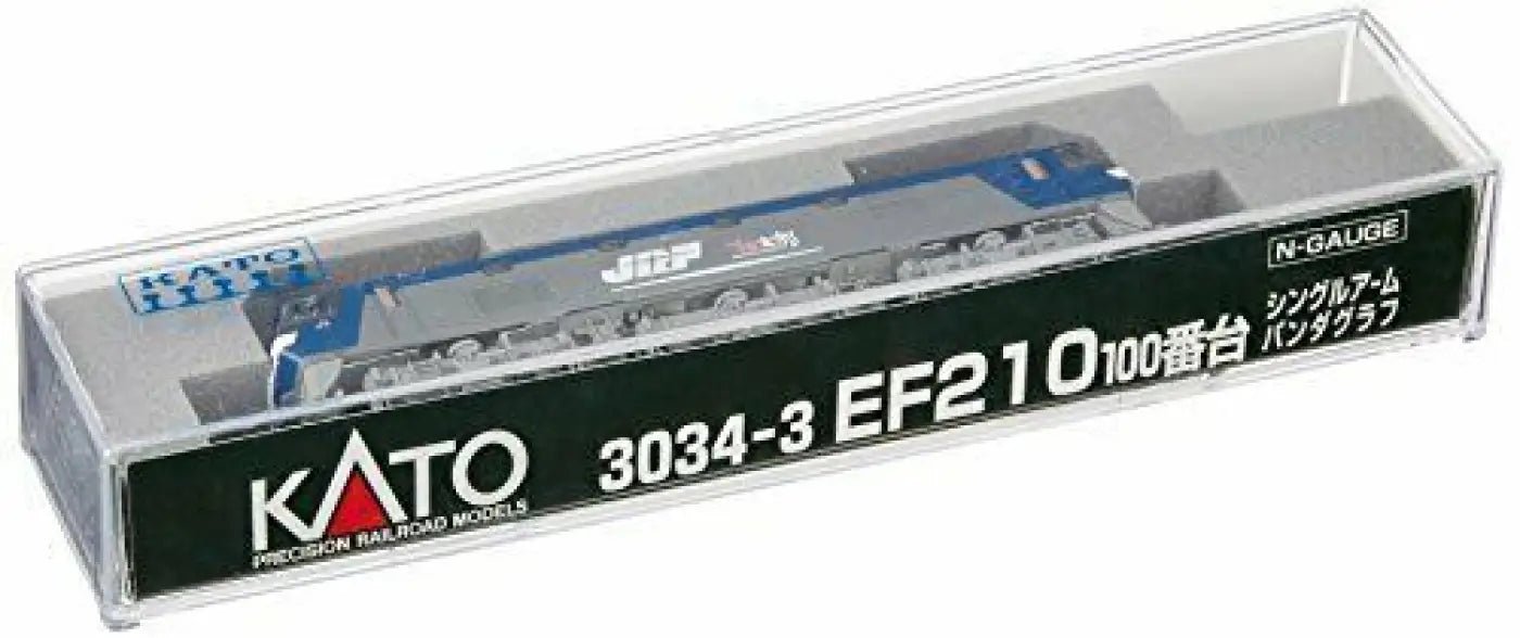 Kato N Scale 3034 - 3 Ef210 100 Single - arm Pantograph Electric Locomotive