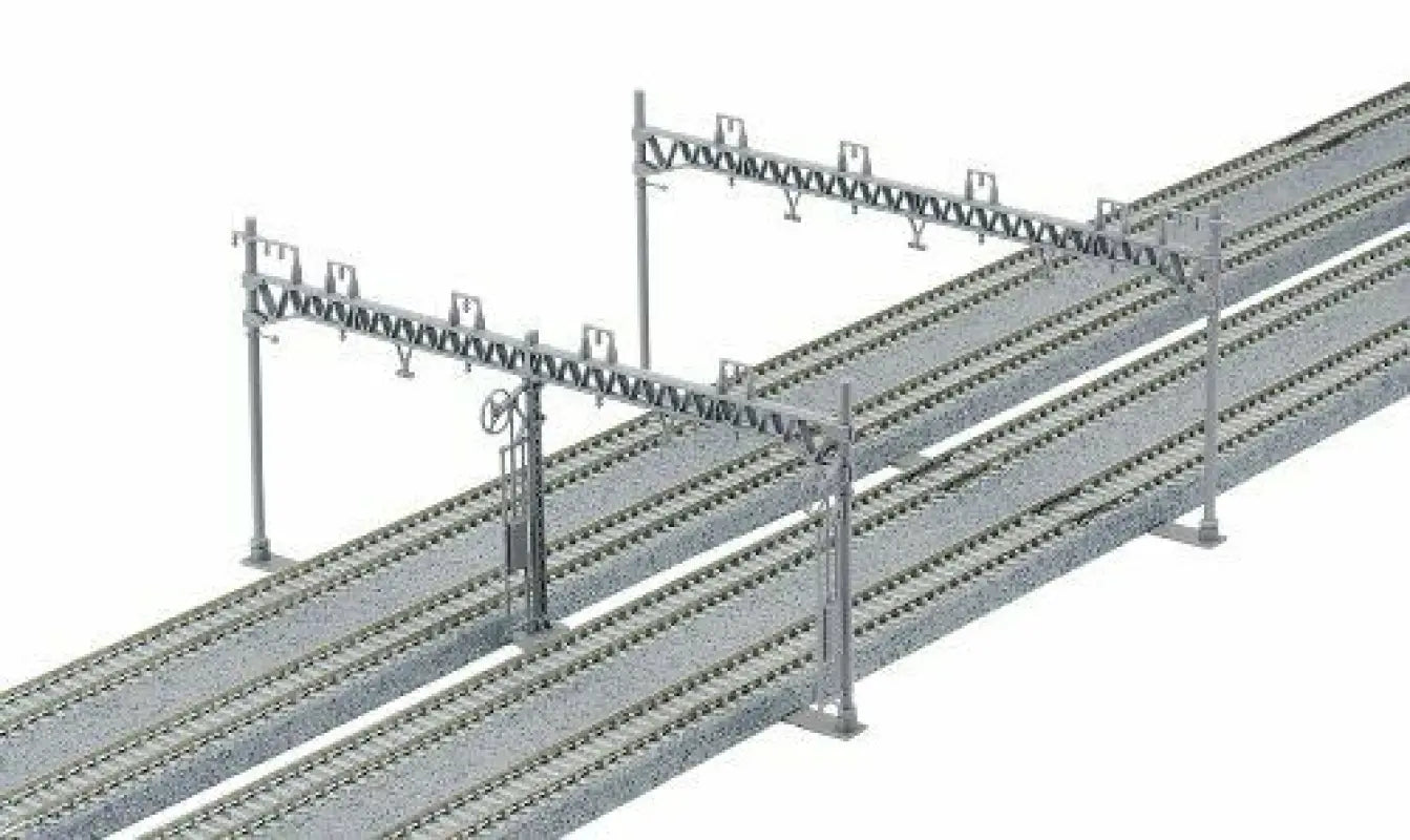 Kato N Scale 4 Wire Type Wide Overhead 10 Pcs 23 - 064 Train Model Supplies - Other