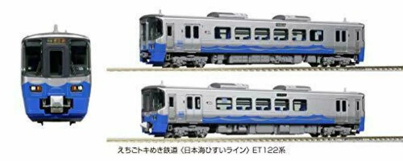 Kato N Scale Echigo Tokimeki Railway Nihonkai Hisui Line Series Et - 122 2 - car Set