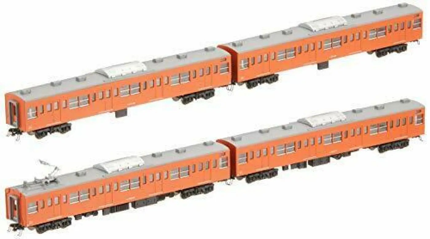 Kato N Scale Series 201 Chuo Line T Formation Additional 4 Car Set - Railway Model