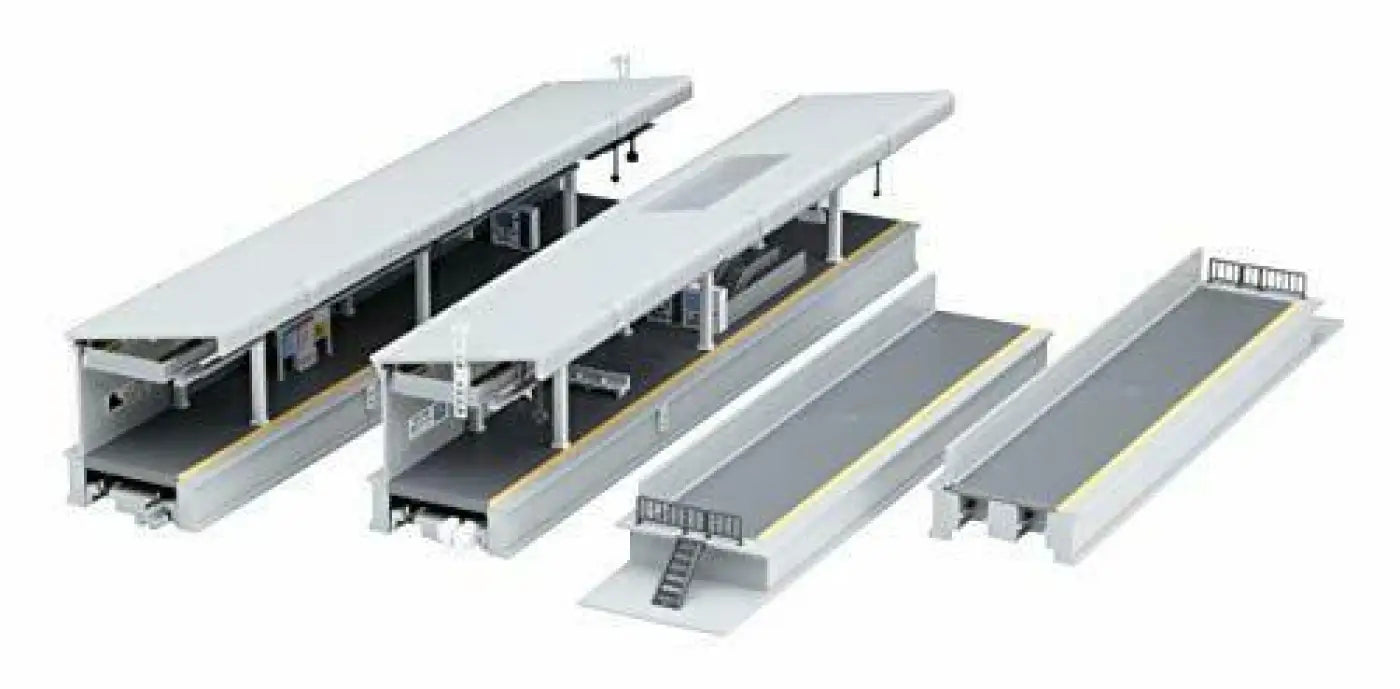 Kato N Scale Suburban Type Platform Dx One - sided Set - Railway Model
