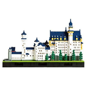 Kawada Nanoblock Neuschwanstein Castle Deluxe Edition - Toy