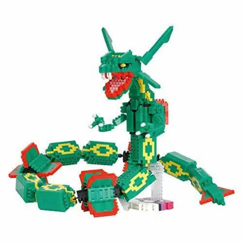 Kawada Nanoblock Pokemon Rayquaza Extreme Dx Building Kit Nbpm_074