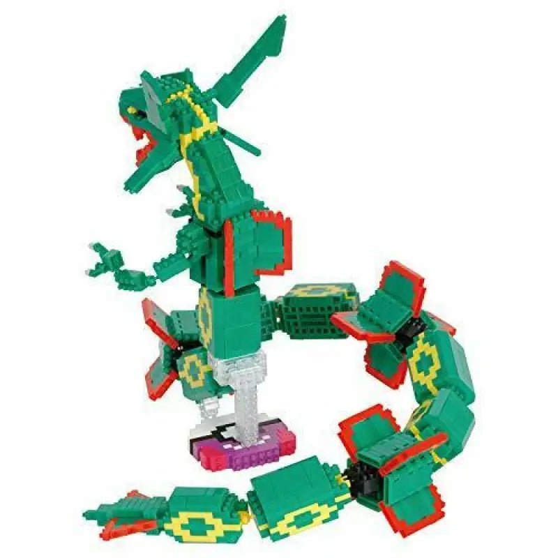 Kawada Nanoblock Pokemon Rayquaza Extreme Dx Building Kit Nbpm_074