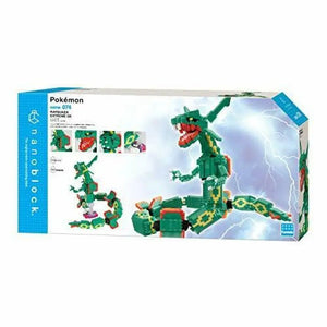 Kawada Nanoblock Pokemon Rayquaza Extreme Dx Building Kit Nbpm_074