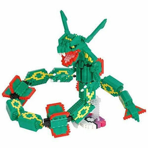 Kawada Nanoblock Pokemon Rayquaza Extreme Dx Building Kit Nbpm_074