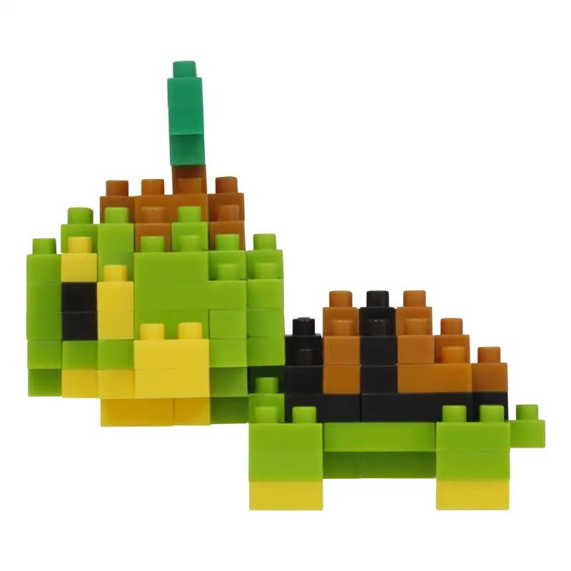 Kawada Nanoblock Pokemon Turtwig Nbpm_077 Japanese Toy Building Block Japan Toys And Figures