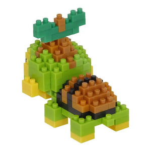 Kawada Nanoblock Pokemon Turtwig Nbpm_077 Japanese Toy Building Block Japan Toys And Figures