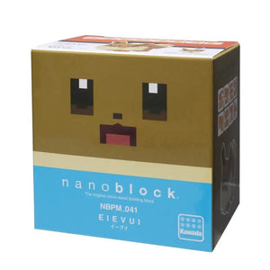 KAWADA Nbpm - 041 Nanoblock Pokemon Quest Eevee Eievui