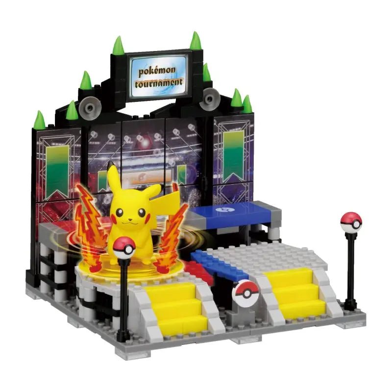 KAWADA Pp - 001 Nanoblock Plus Pokemon Pikachu'S Battle Field