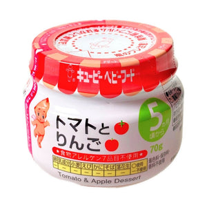 Kewpie Japanese Baby Food Tomato and Apple Dessert +5M 70g