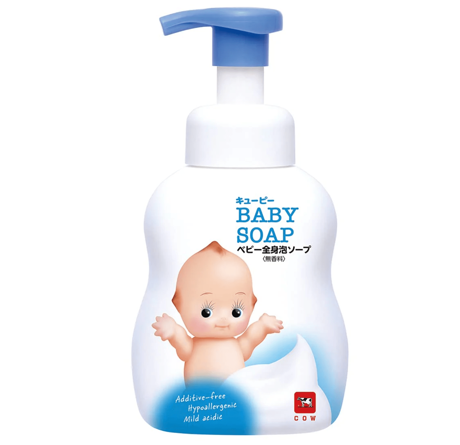 Kewpie Whole Body Baby Soap Foam Type Pump Unscented (400ml)