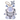 Disney Cyber Stitch Keychain, 1 Piece, Futuristic Plush Design, ideal for Backpacks