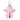 Close-up of Disney Dale Plush Keychain Sakura Collection 2026, 8.07in, featuring Iridescent Petals for a Shiny Look