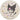 Kinsei Pottery Sanrio (Sanrio) Kuromi Stars Ceramic Water Absorption Coaster 9Cm 315516 White