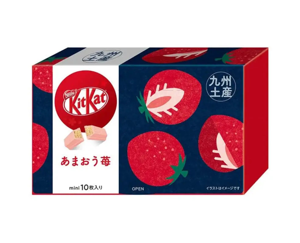 Kit Kat Japan Kyushu Amaou Strawberry - CANDY & SNACKS