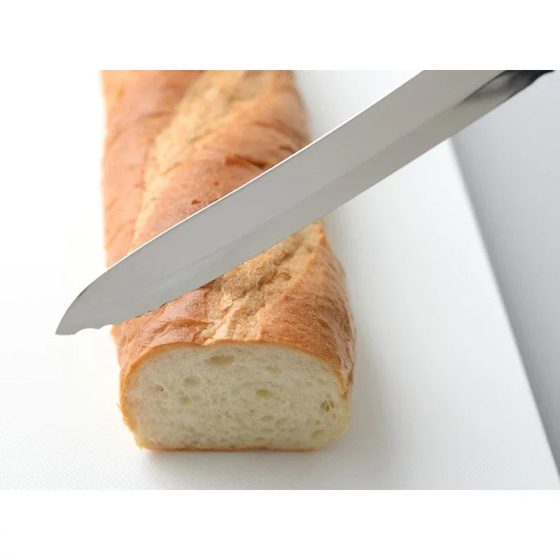 Arnest Bread Slicer 235mm with wood handle and serrated edge, perfect for cutting bread at home.