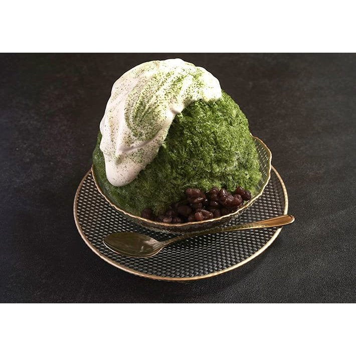 Black Swan Kakigori Machine with adjustable blade, perfect for homemade snow cones and Japanese-style treats