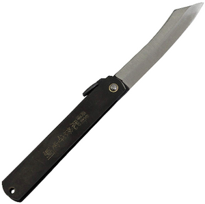 215mm Higonokami Zenkou Folding Knife with brass handle, offering portability for everyday users